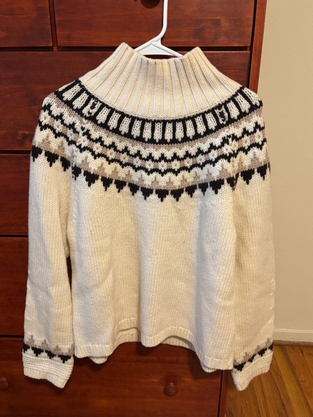 COS Faire Isle Turtleneck Sweater